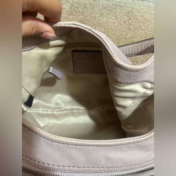 Coach madison Maggie 16503 light lavender baby pink shoulder bag - Picture 4 of 16